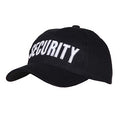 MFH BB-Cap Security 100% Baumwolle Schwarz