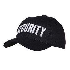 MFH BB-Cap Security 100% Baumwolle Schwarz