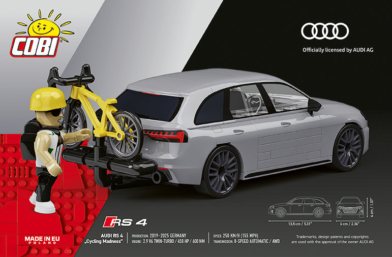 Cobi ACTION TOWN - Audi RS 4 "Cycling Madness"