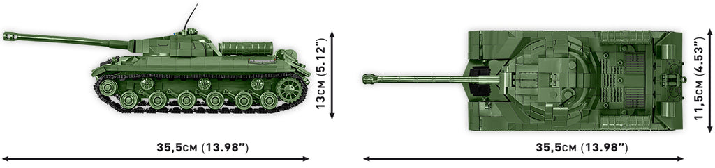 Cobi HISTORICAL COLLECTION WWII - Is-3 Soviet Heavy Tank