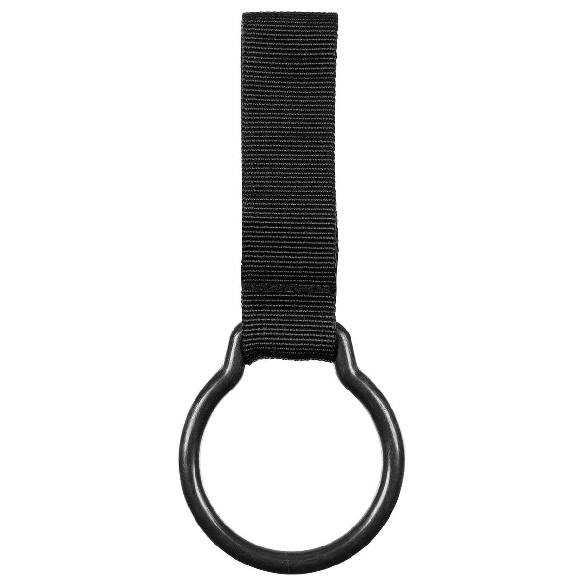 MFH Taschenlampenhalter mit Ring schwarz – Gürtel bis 7 cm