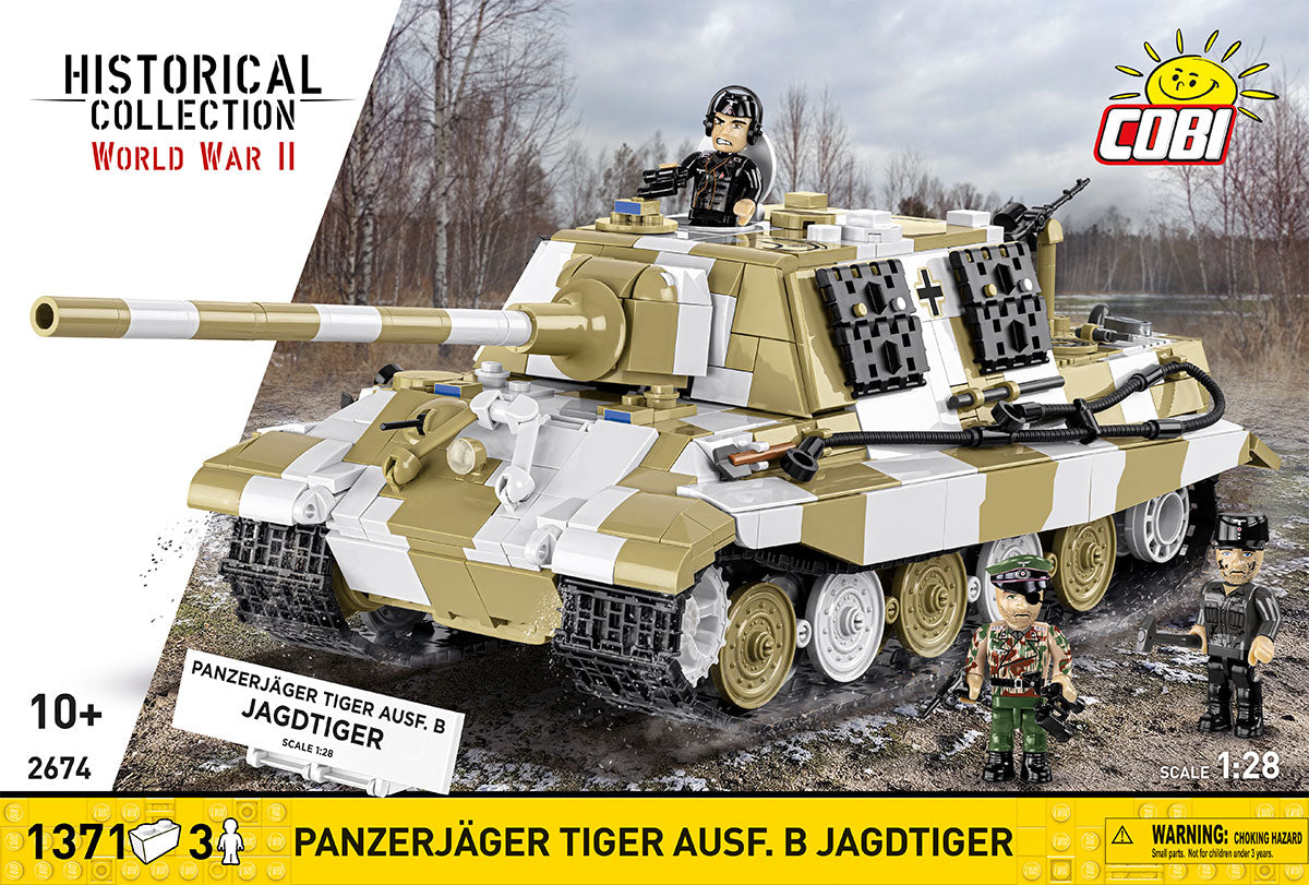 Cobi HISTORICAL COLLECTION WWII - Panzerjäger Tiger Ausf. B Jagdtiger