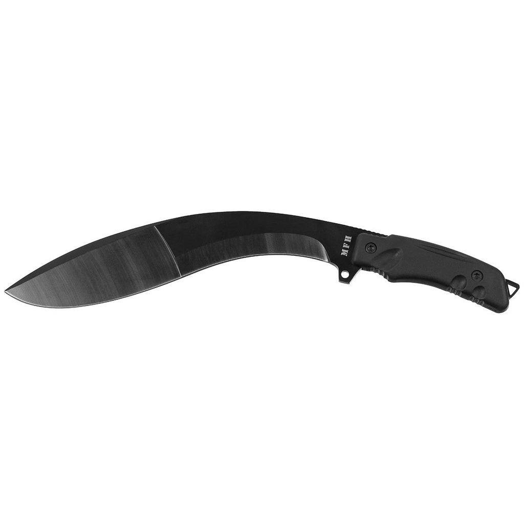 MFH Kukri Machete schwarz mit Nylonscheide, ca. 40 cm