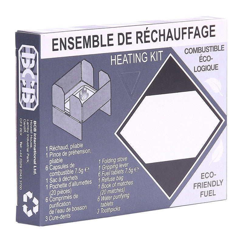 BCB CN363 Ration Heating Kit – Klappkocher mit FireDragon Brennstoff
