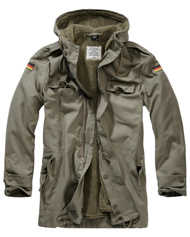 Brandit Feldparka BW Imitation oliv – 100% Baumwolle, neu