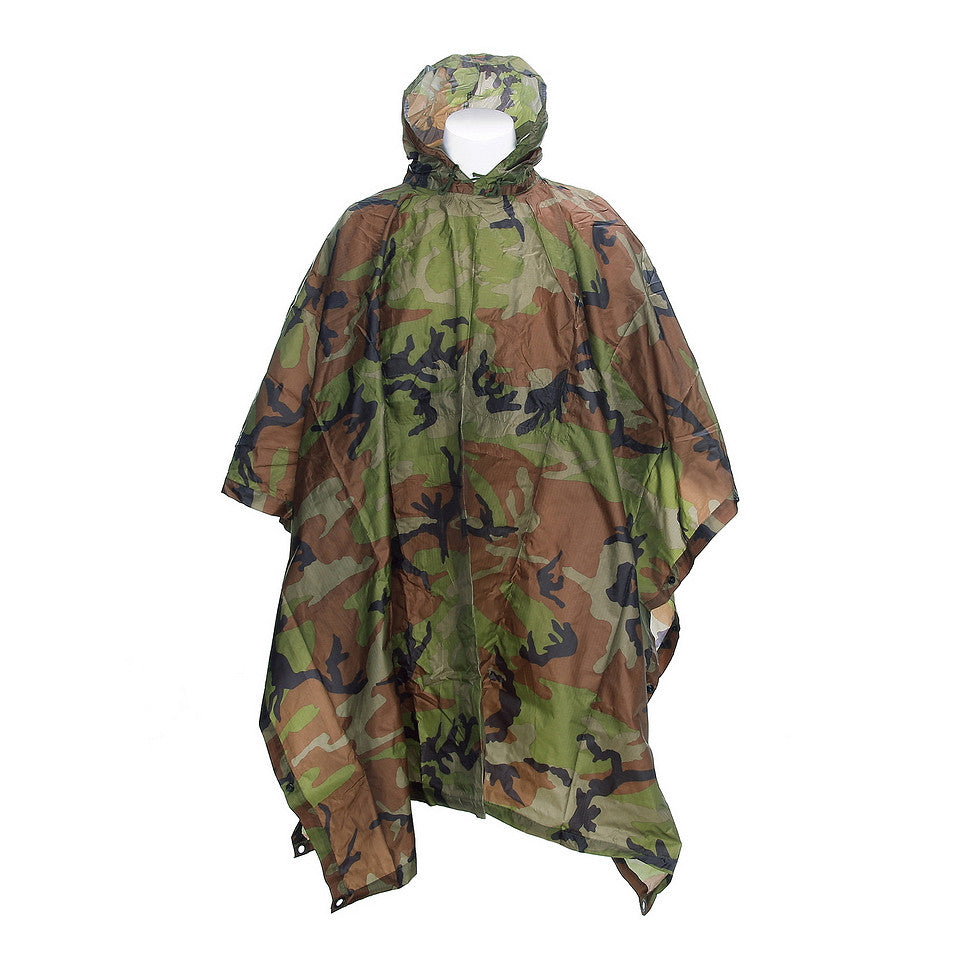 Fostex Poncho Ripstop – leichter Nässe- und Windschutz