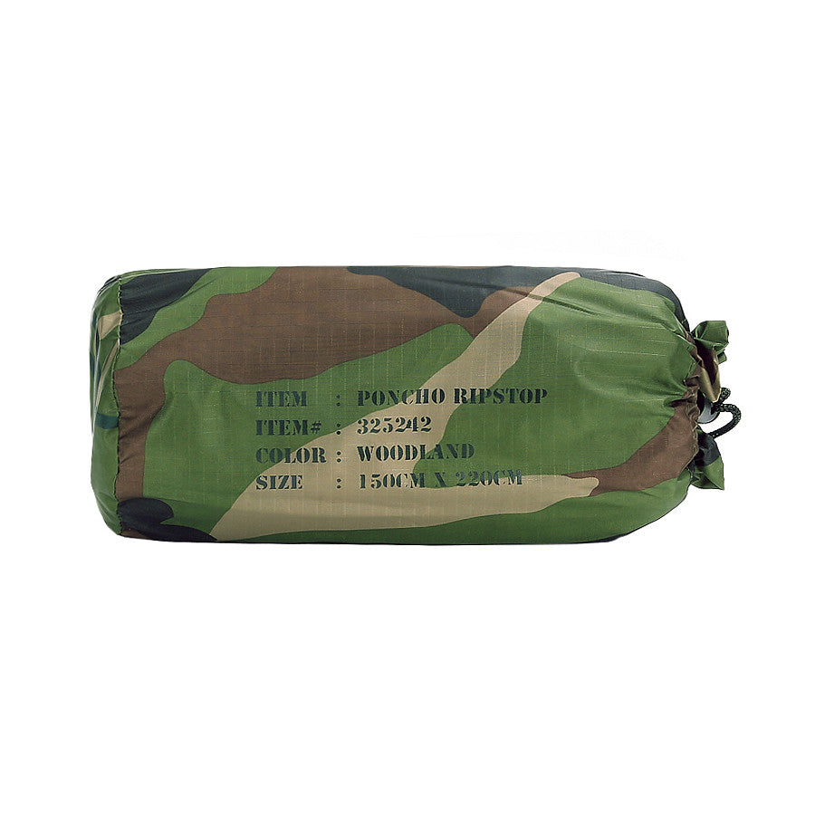 Fostex Poncho Ripstop – leichter Nässe- und Windschutz