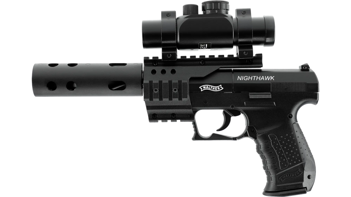 Walther NightHawk 4,5 mm (.177) Diabolo, CO₂, < 3,5 J