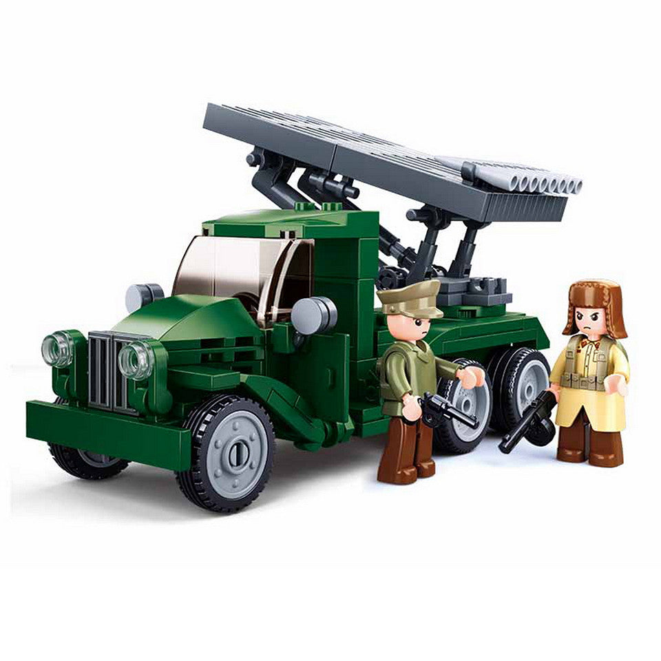 Sluban (Battle of Budapest)Rus.missile guns M38-B0975 #16149