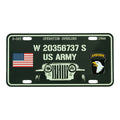 Nummernschild D-Day Willys