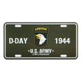 Nummernschild D-Day 1944 101st Airborne