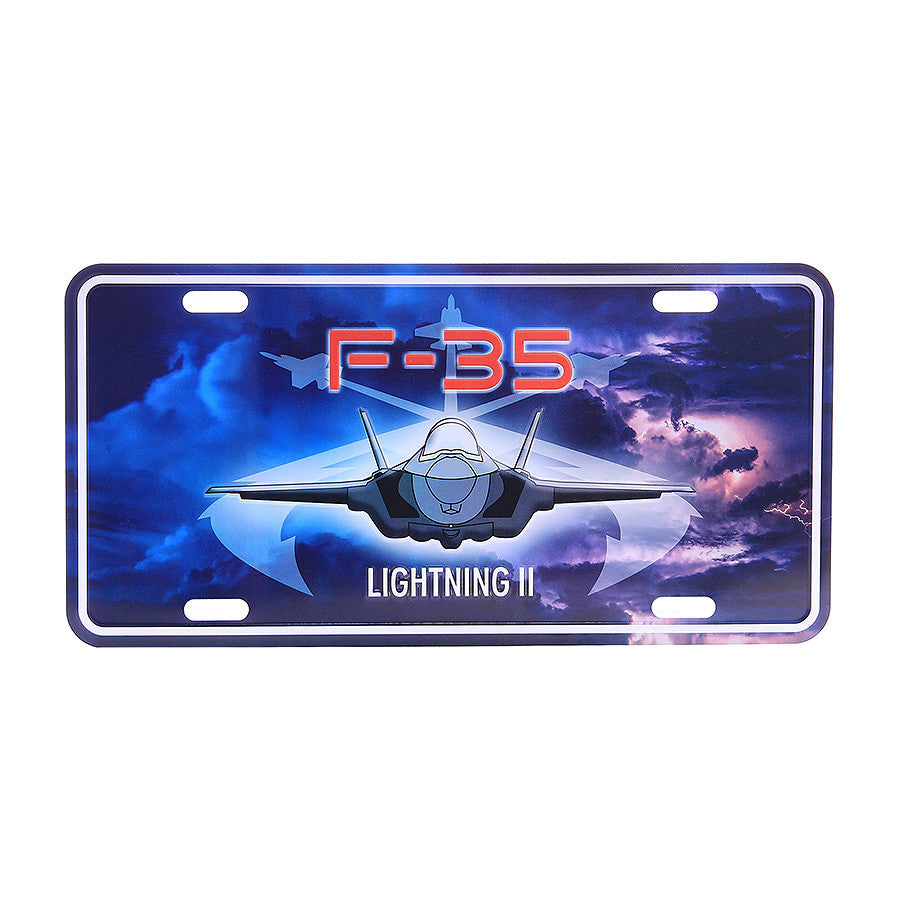 Nummernschild F-35 Lightning II