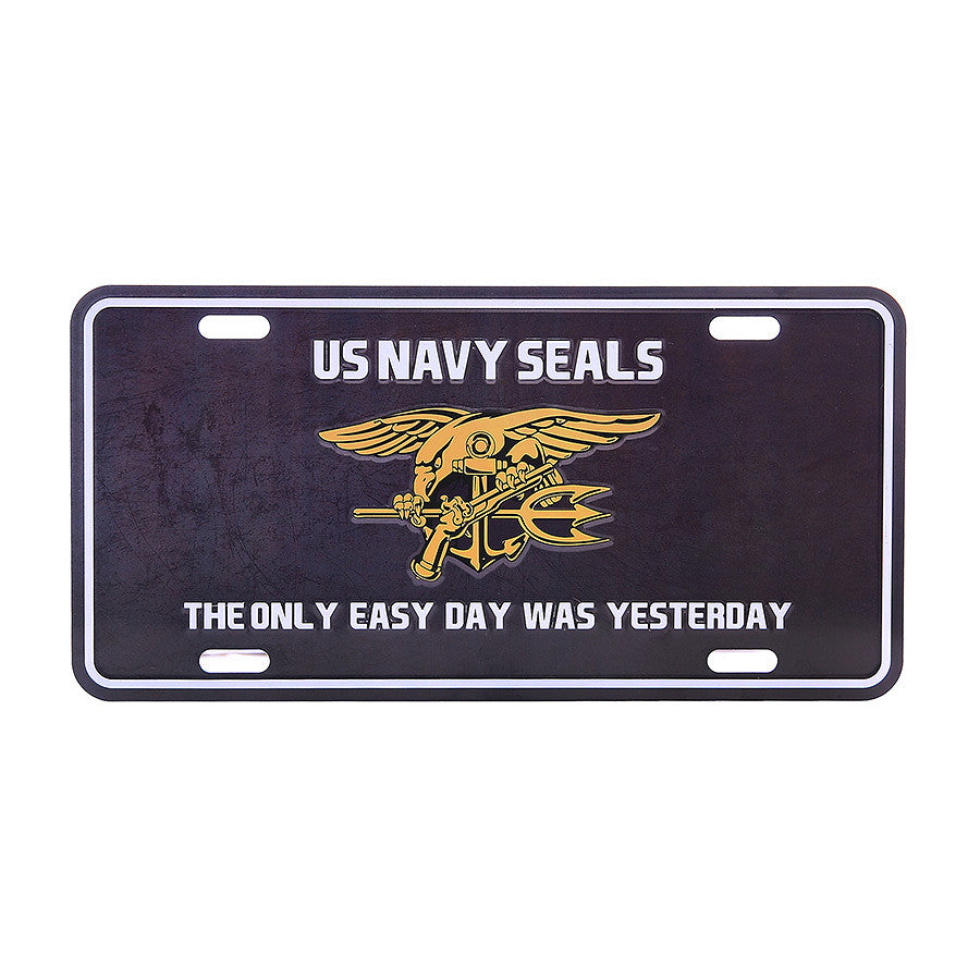 Nummernschild US Navy Seals