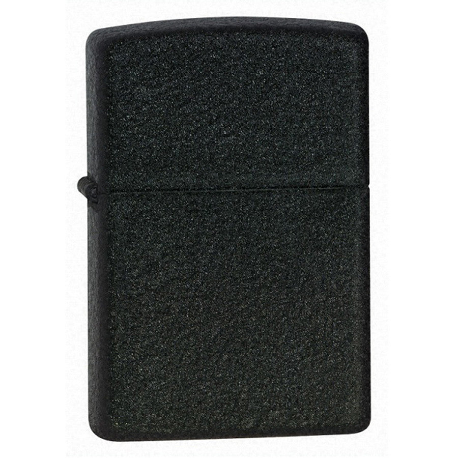 Zippo Feuerzeug Black Crackle & Oliv Matt – Nachfüllbar
