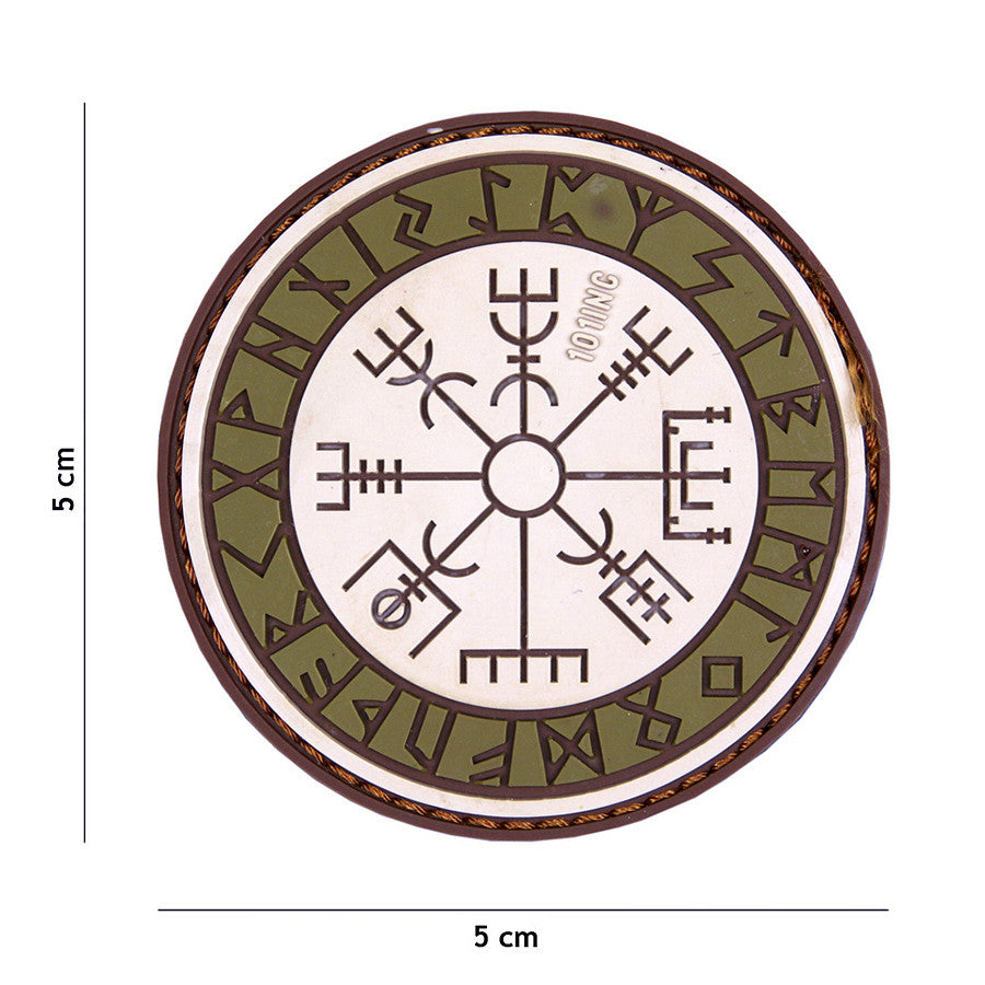 Rubber Patch Emblem 3D PVC Protect Shield Coyote