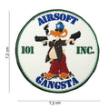 Emblem 3D PVC Airsoft Gangsta