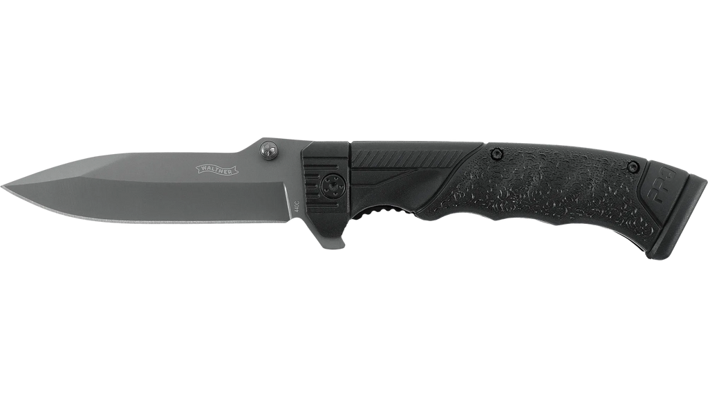 Walther PPQ Basic Klappmesser mit Liner-Lock und Flipper