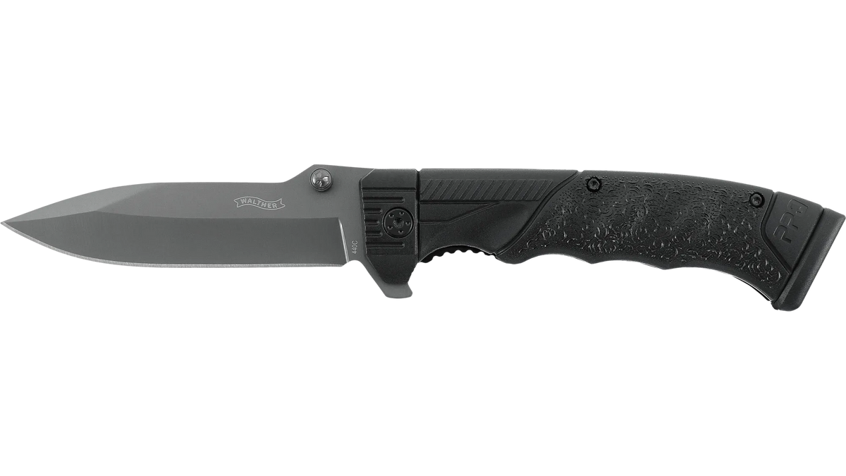 Walther PPQ Basic Klappmesser mit Liner-Lock und Flipper