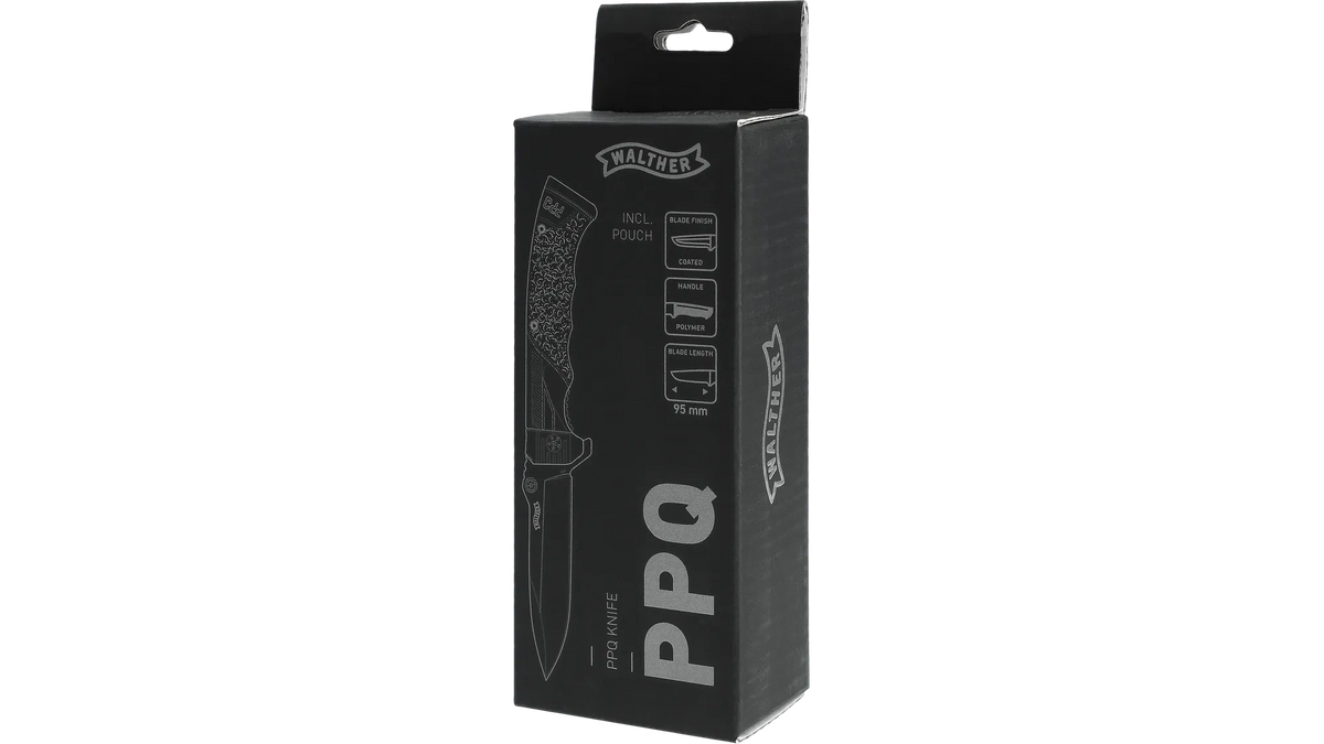 Walther PPQ Basic Klappmesser mit Liner-Lock und Flipper
