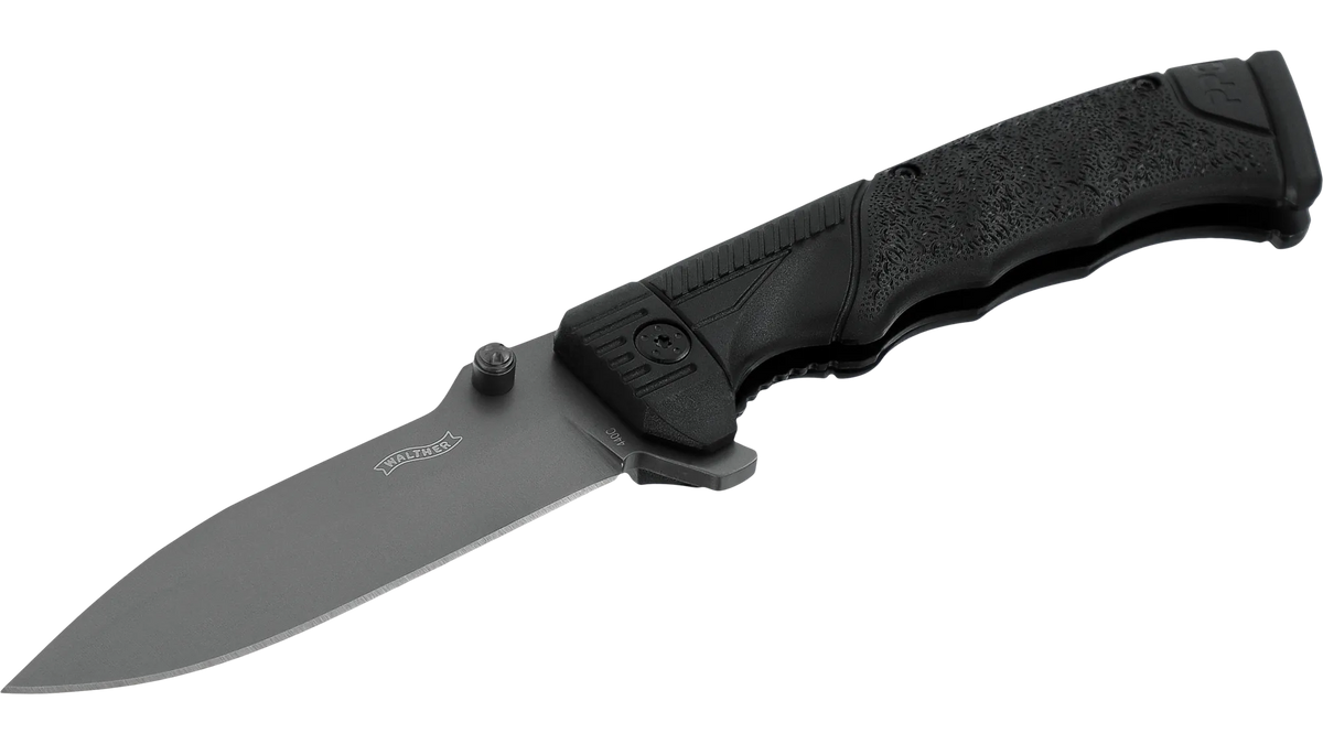 Walther PPQ Basic Klappmesser mit Liner-Lock und Flipper