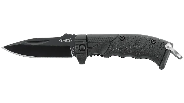 Walther Micro PPQ Messer – Zweihand-Klappmesser 440C