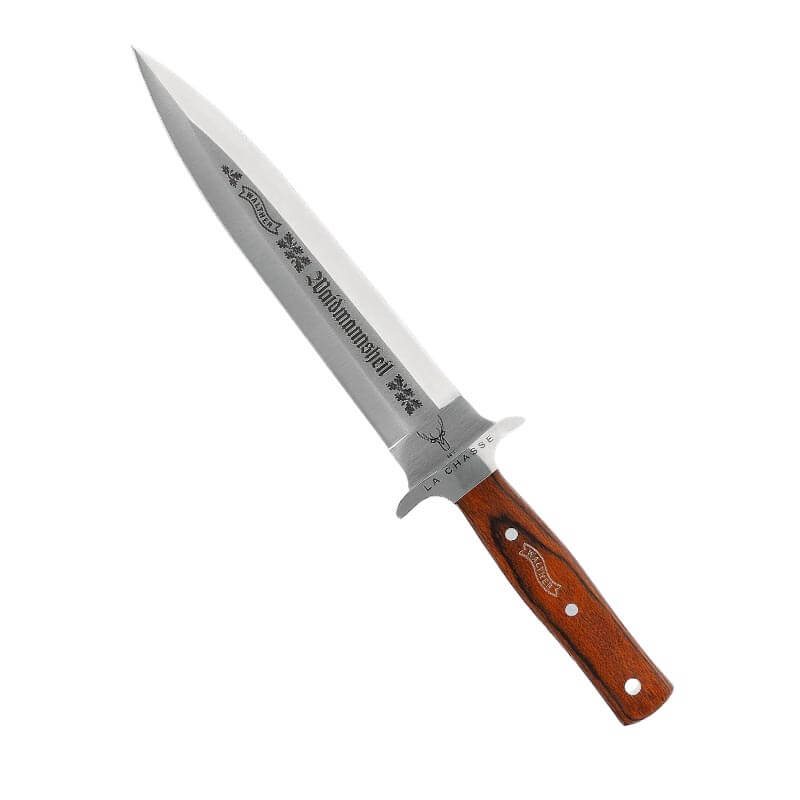Walther La Chasse Saufaenger 440C Stainless mit Lederscheide