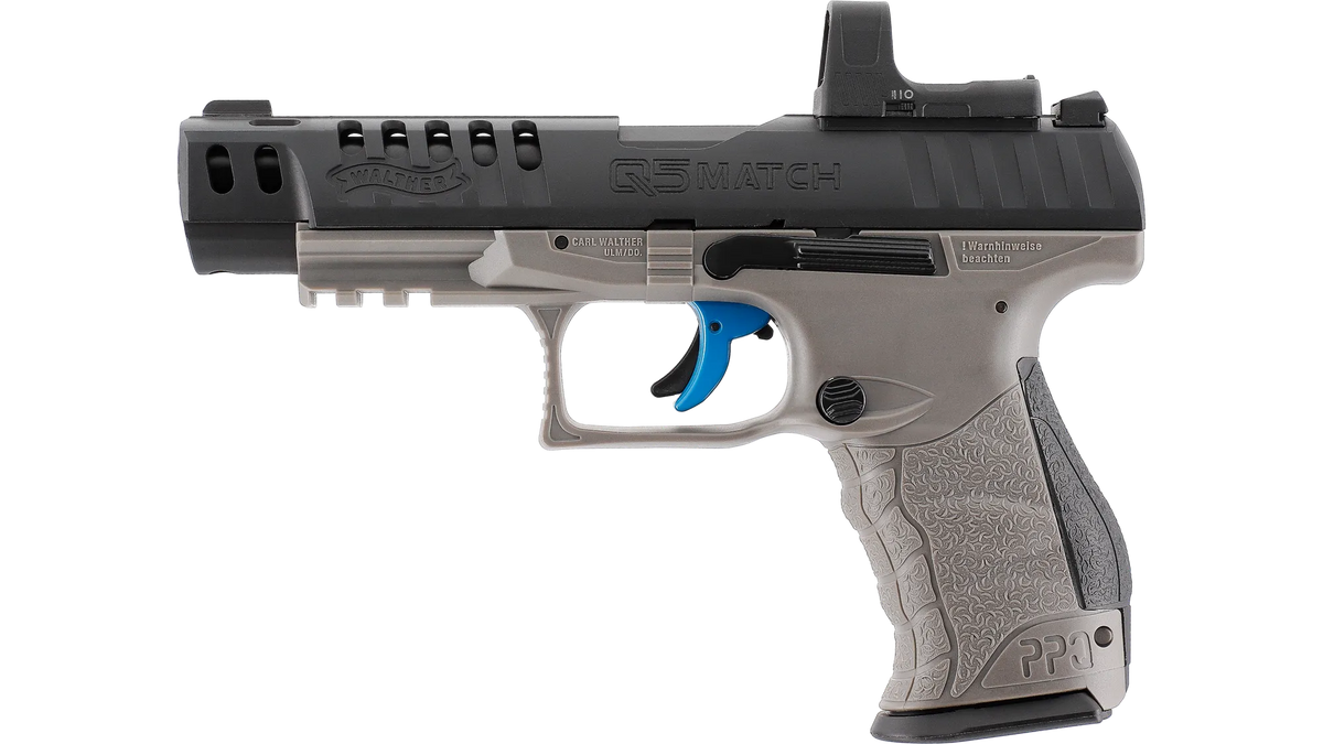Walther Q5 Match Combo 5" CO2-Pistole Kal. 4,5mm Diabolo