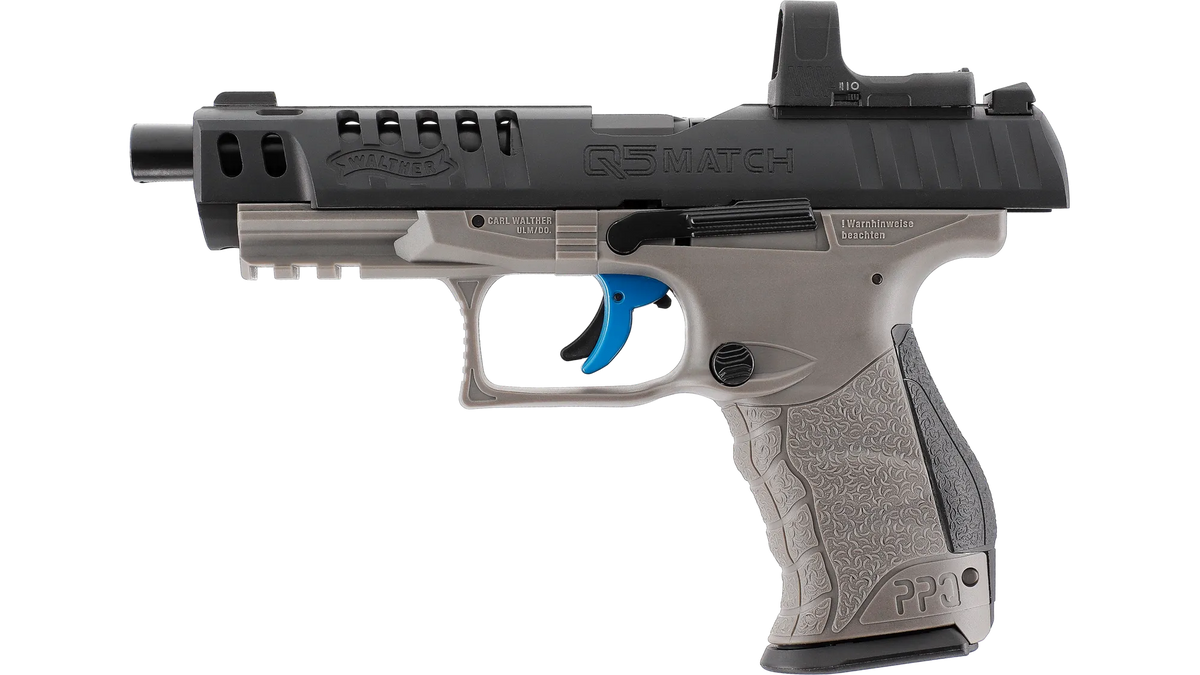 Walther Q5 Match Combo 5" CO2-Pistole Kal. 4,5mm Diabolo
