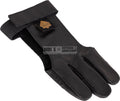 BIG Tradition Vollfingerhandschuh Ziegenleder Schwarz Bogenschießen