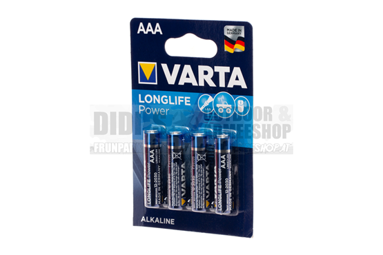 Varta Superlife AAA Batterien – 4er Pack