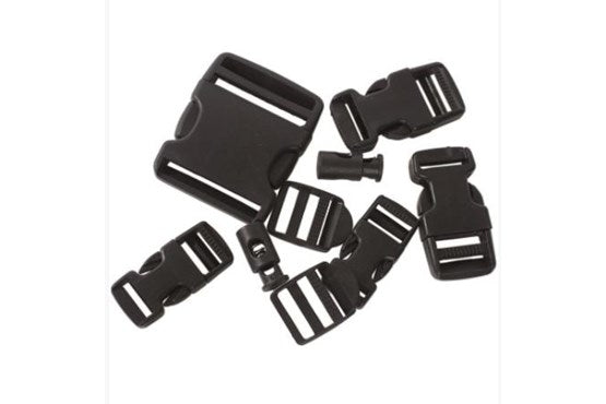 Mil-tec Buckle Set 9-teilig – Schnellverschlüsse & Stegschnallen