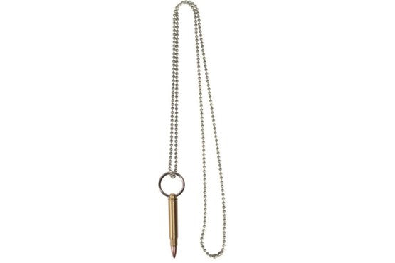 Halskette Patronen-Anhänger Cal. 5,5 – Didi's Armeeshop