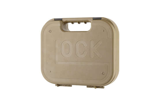 GLOCK Pistolenkoffer - coyote/schwarz