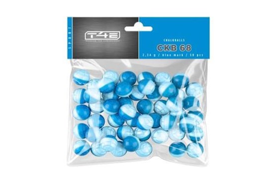 Walther T4E CKB 68 Chalkballs blau cal. .68 – 50 Stk.