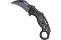 Haller Karambit Klappmesser Schwarz – Linerlock, 65 mm