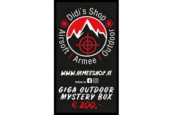 GIGA Outdoor Mystery Box – Überraschungspaket im Wert von mind. 200 €