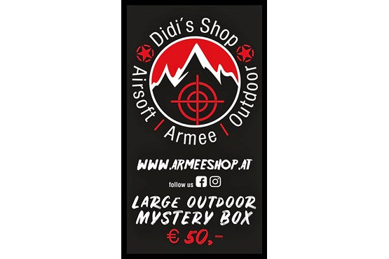 Armeeshop Large Outdoor Mystery Box – Wert mind. 50 €