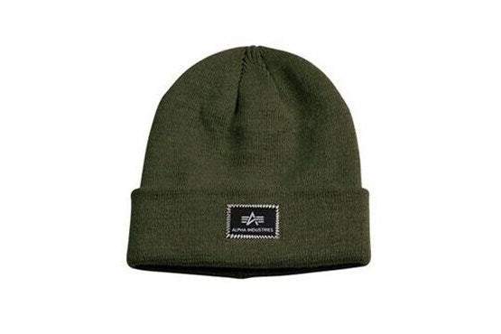 Alpha Industries Beanie Rollmütze – 100% Acryl, div. Farben