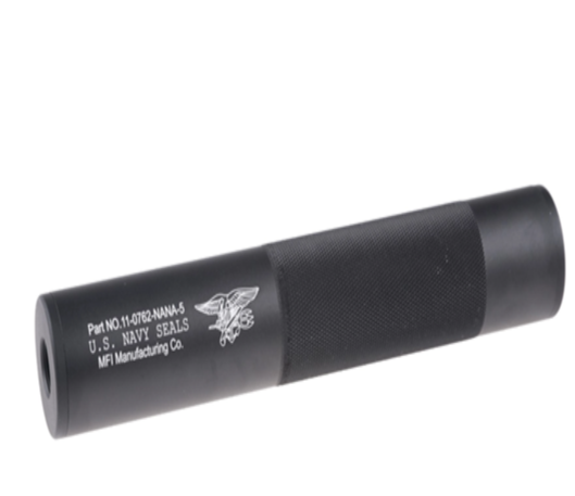 FMA VLTR Airsoft Schalldämpfer Aluminium 14mm CW/CCW