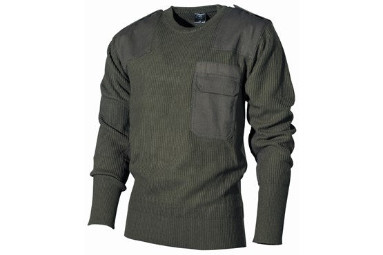 BW Pullover mit Brusttasche – 100 % Polyacryl, div. Farben