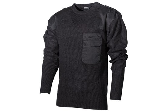 BW Pullover mit Brusttasche – 100 % Polyacryl, div. Farben
