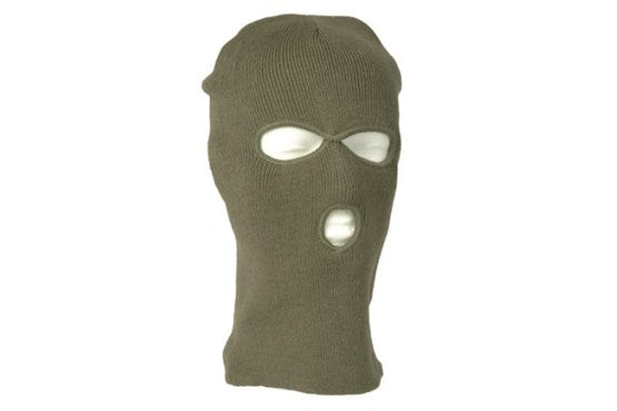 Mil-tec Balaclava 3-Loch Feinstrick – Sturmhaube div. Farben