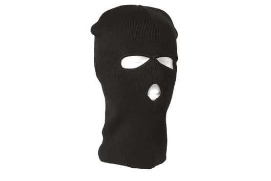 Mil-tec Balaclava 3-Loch Feinstrick – Sturmhaube div. Farben