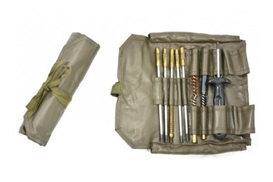 Schweizer Armee Waffenreinigungsset – Original Militär, oliv