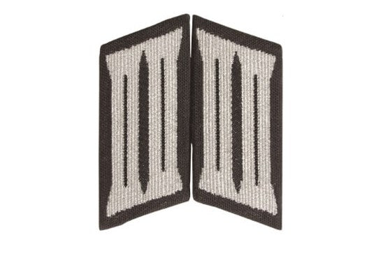 NVA Kragenspiegel "LASK" SOLD. Gebr.