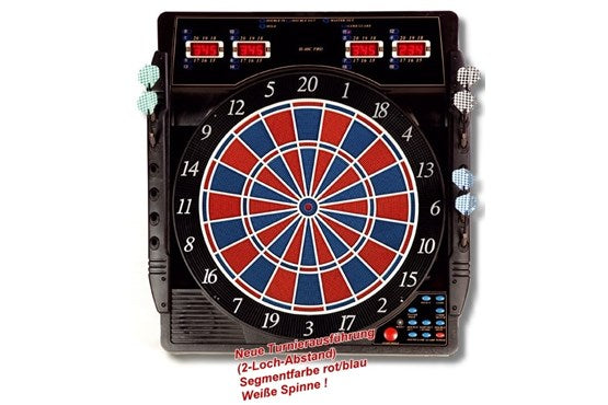 Karella Dartautomat CB 50 – 27 Spiele, 16 Spieler, inkl. Darts