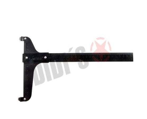 JVD Bogen Winkelmesser – Tuning-Tool aus eloxiertem Aluminium