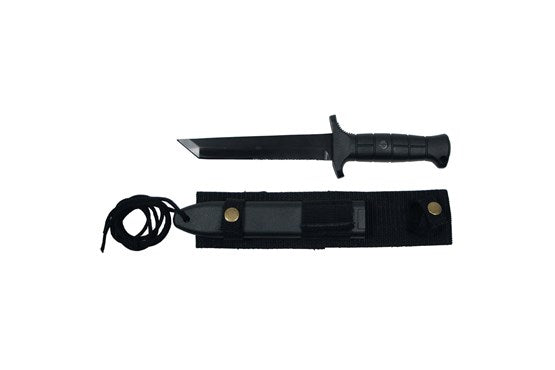MFH Kampfmesser mit Tanto-Klinge und Molle-Scheide