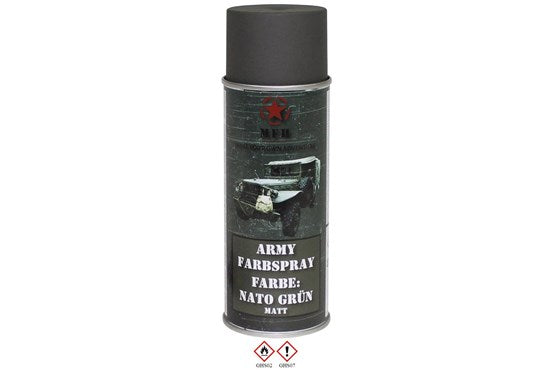 MFH Army Farbspray Matt – Tarnfarbe für Metall, Holz & mehr