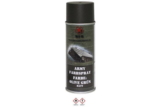 MFH Army Farbspray Matt – Tarnfarbe für Metall, Holz & mehr